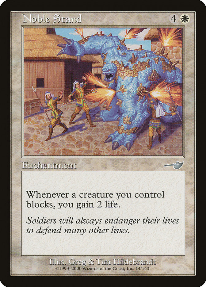 Noble Stand [Nemesis] - Magic: The Gathering - Card Brawlers | Quebec | Canada |