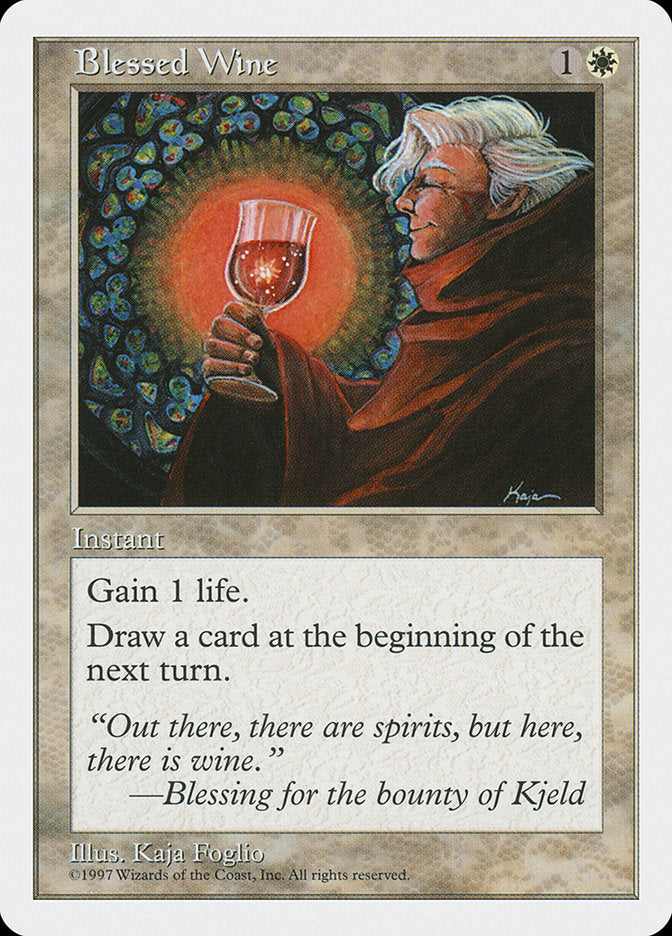 Blessed Wine [Fifth Edition] - Magic: The Gathering - Card Brawlers | Quebec | Canada |