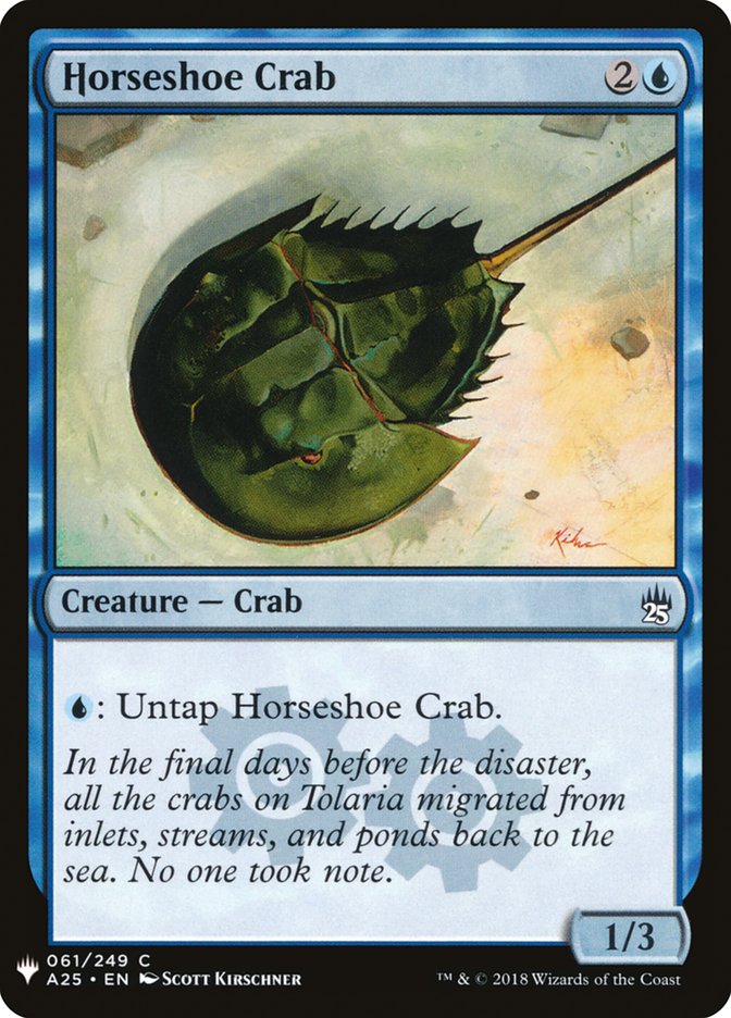 Horseshoe Crab [Mystery Booster] - Magic: The Gathering - Card Brawlers | Quebec | Canada |