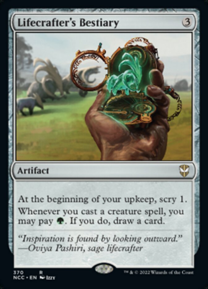 Lifecrafter's Bestiary [Streets of New Capenna Commander] - Magic: The Gathering - Card Brawlers | Quebec | Canada |