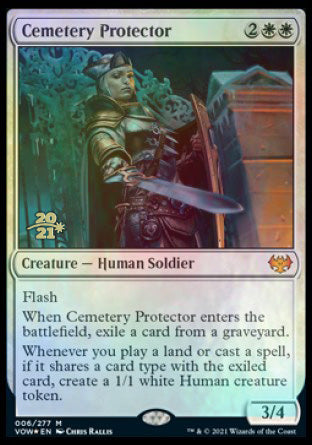 Cemetery Protector [Innistrad: Crimson Vow Prerelease Promos] - Magic: The Gathering - Card Brawlers | Quebec | Canada |