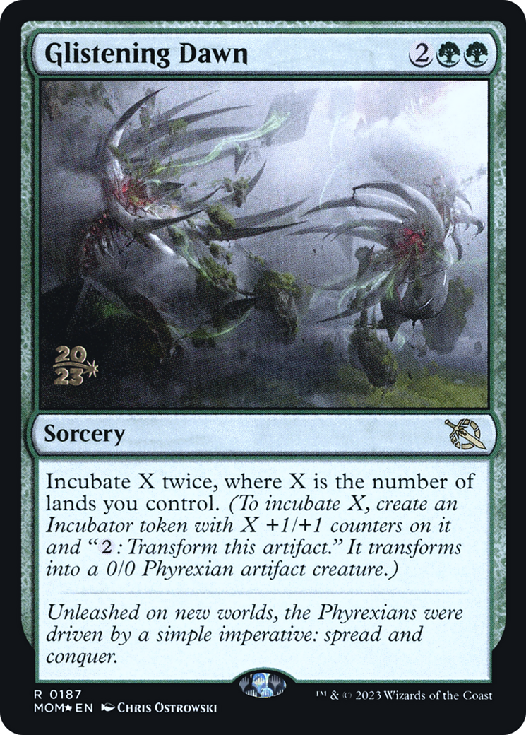 Glistening Dawn [March of the Machine Prerelease Promos] - Magic: The Gathering - Card Brawlers | Quebec | Canada |