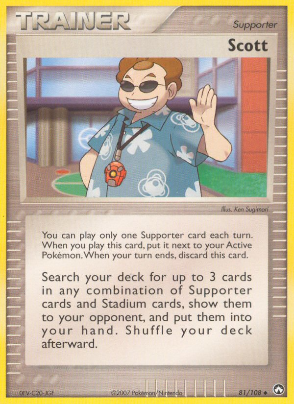 Scott (81/108) [EX: Power Keepers] - Pokémon - Card Brawlers | Quebec | Canada |