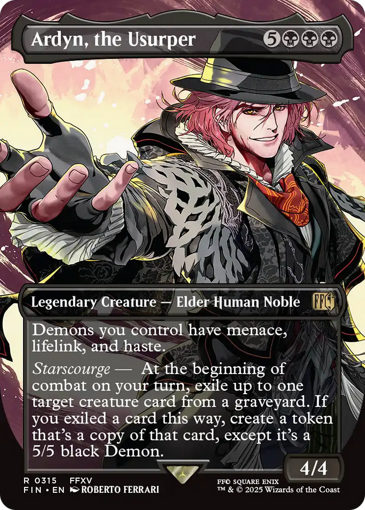 Ardyn, the Usurper (Borderless) (0315) [FINAL FANTASY] - Magic: The Gathering - Card Brawlers | Quebec | Canada |