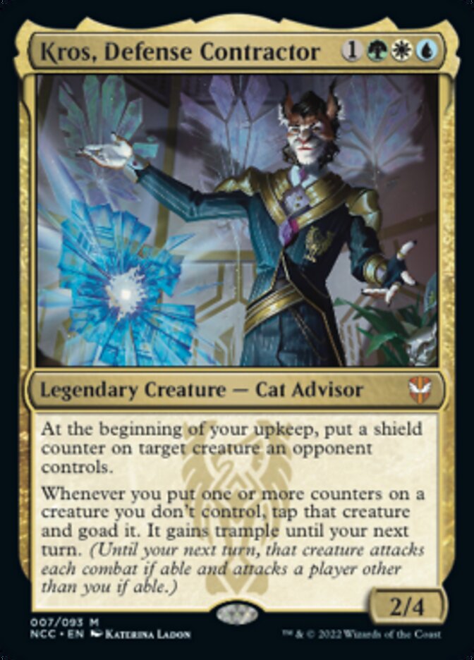 Kros, Defense Contractor [Streets of New Capenna Commander] - Magic: The Gathering - Card Brawlers | Quebec | Canada |
