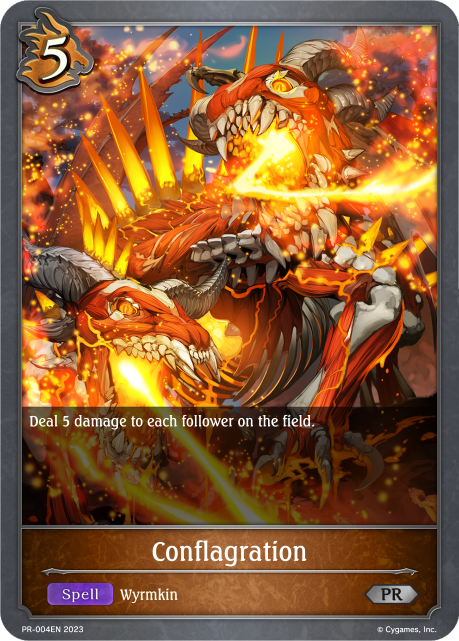 Conflagration (PR-004EN) [Promotional Cards] - Bushiroad - Card Brawlers | Quebec | Canada |