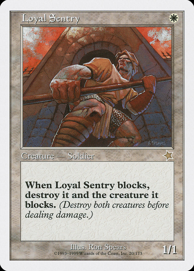 Loyal Sentry [Starter 1999] - Magic: The Gathering - Card Brawlers | Quebec | Canada |