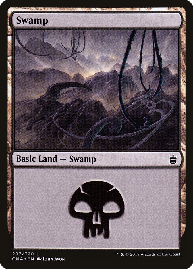 Swamp (297) [Commander Anthology] - Magic: The Gathering - Card Brawlers | Quebec | Canada |