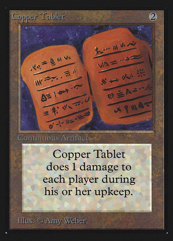 Copper Tablet [International Collectors' Edition] - Magic: The Gathering - Card Brawlers | Quebec | Canada |