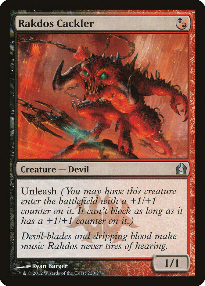 Rakdos Cackler [Return to Ravnica] - Magic: The Gathering - Card Brawlers | Quebec | Canada |