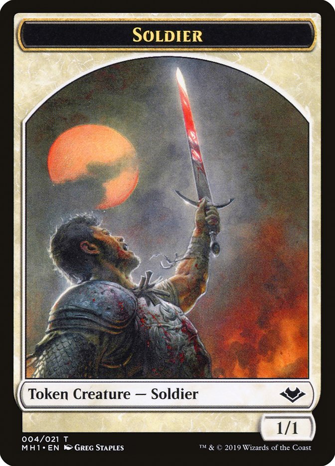 Soldier Token [Modern Horizons Tokens] - Magic: The Gathering - Card Brawlers | Quebec | Canada |