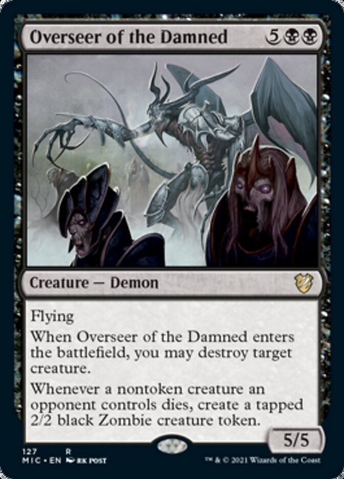 Overseer of the Damned [Innistrad: Midnight Hunt Commander] - Magic: The Gathering - Card Brawlers | Quebec | Canada |