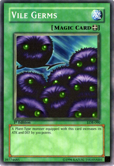 Vile Germs [LOB-090] Common - Yu-Gi-Oh! - Card Brawlers | Quebec | Canada |