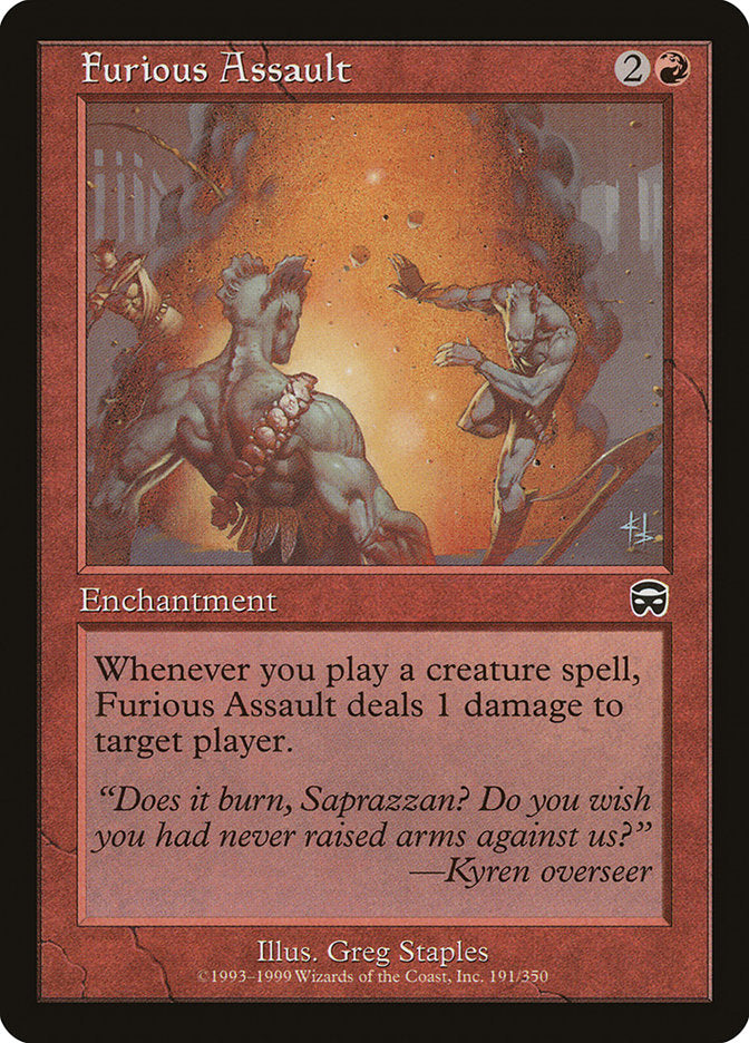 Furious Assault [Mercadian Masques] - Magic: The Gathering - Card Brawlers | Quebec | Canada |