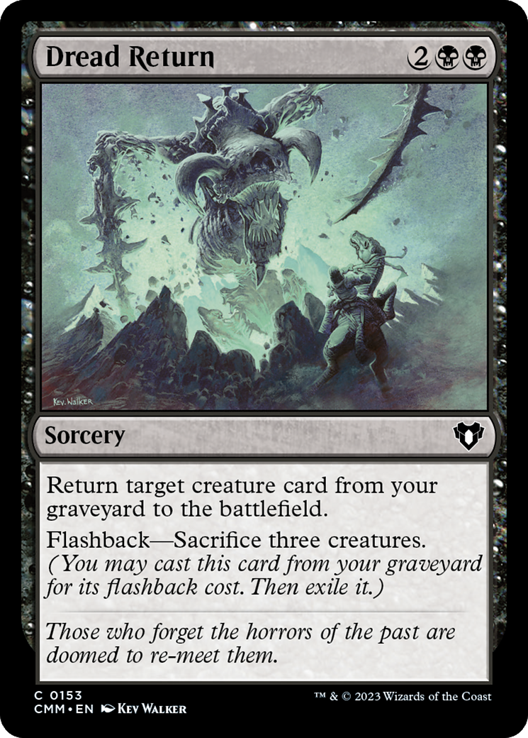 Dread Return [Commander Masters] - Magic: The Gathering - Card Brawlers | Quebec | Canada |