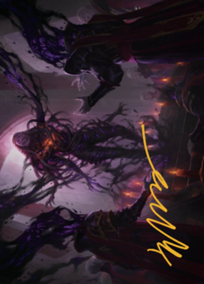 Braids, Arisen Nightmare Art Card 1 (Gold-Stamped Signature) [Dominaria United Art Series] - Magic: The Gathering - Card Brawlers | Quebec | Canada |
