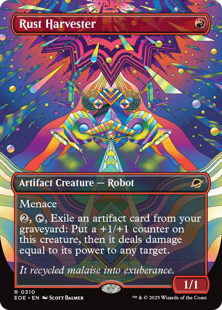 Rust Harvester (Borderless) [Edge of Eternities] - Magic: The Gathering - Card Brawlers | Quebec | Canada |