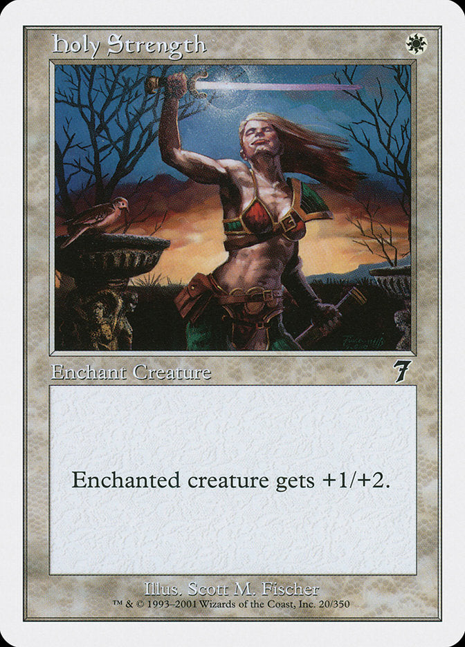 Holy Strength [Seventh Edition] - Magic: The Gathering - Card Brawlers | Quebec | Canada |
