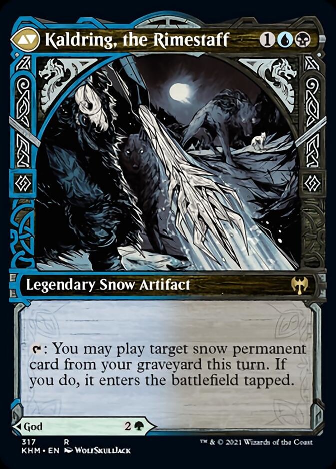 Jorn, God of Winter // Kaldring, the Rimestaff (Showcase) [Kaldheim] - Magic: The Gathering - Card Brawlers | Quebec | Canada |