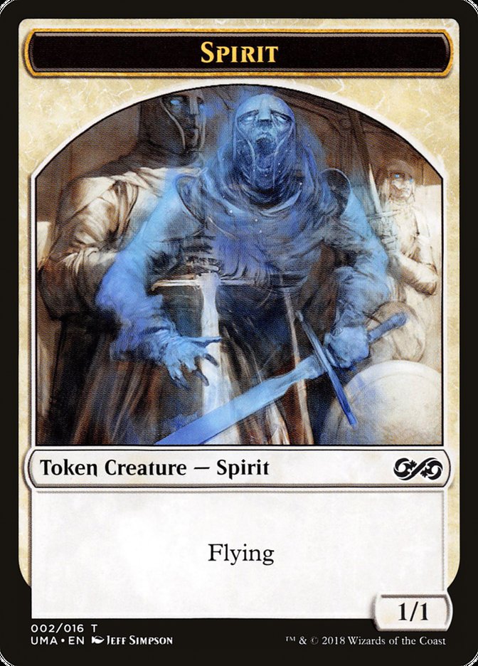 Spirit Token (002/016) [Ultimate Masters Tokens] - Magic: The Gathering - Card Brawlers | Quebec | Canada |