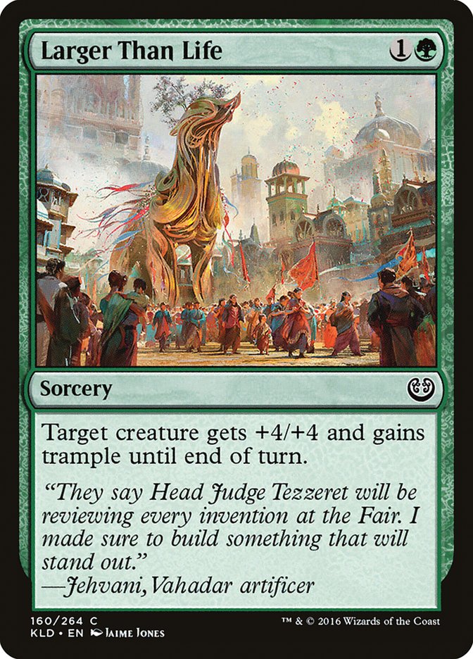 Larger Than Life [Kaladesh] - Magic: The Gathering - Card Brawlers | Quebec | Canada |
