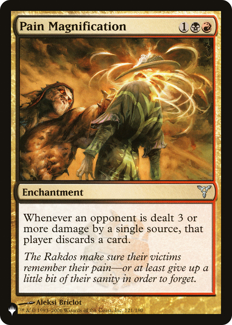 Pain Magnification [The List] - Magic: The Gathering - Card Brawlers | Quebec | Canada |