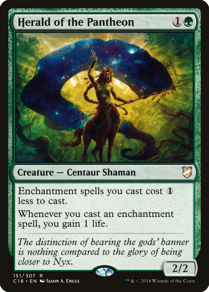 Herald of the Pantheon [Commander 2018] - Magic: The Gathering - Card Brawlers | Quebec | Canada |