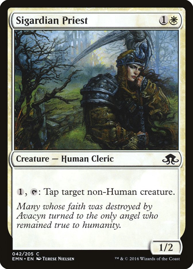 Sigardian Priest [Eldritch Moon] - Magic: The Gathering - Card Brawlers | Quebec | Canada |
