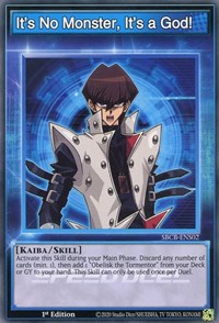 It's No Monster, It's a God! [SBCB-ENS02] Common - Yu-Gi-Oh! - Card Brawlers | Quebec | Canada |