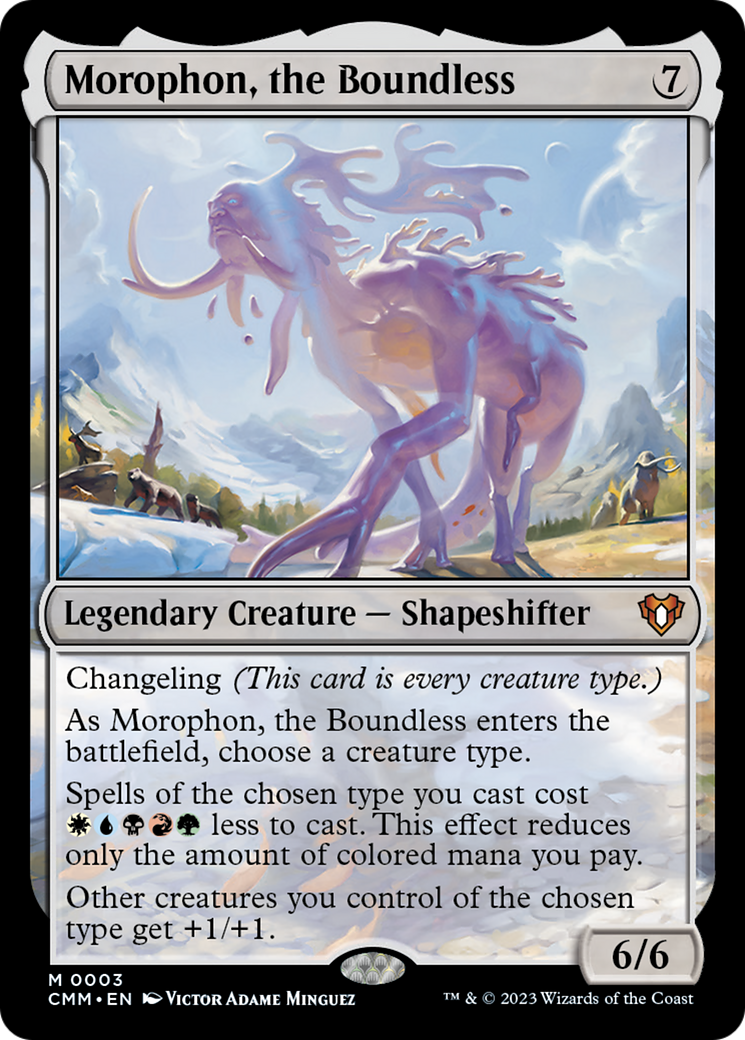Morophon, the Boundless [Commander Masters] - Magic: The Gathering - Card Brawlers | Quebec | Canada |