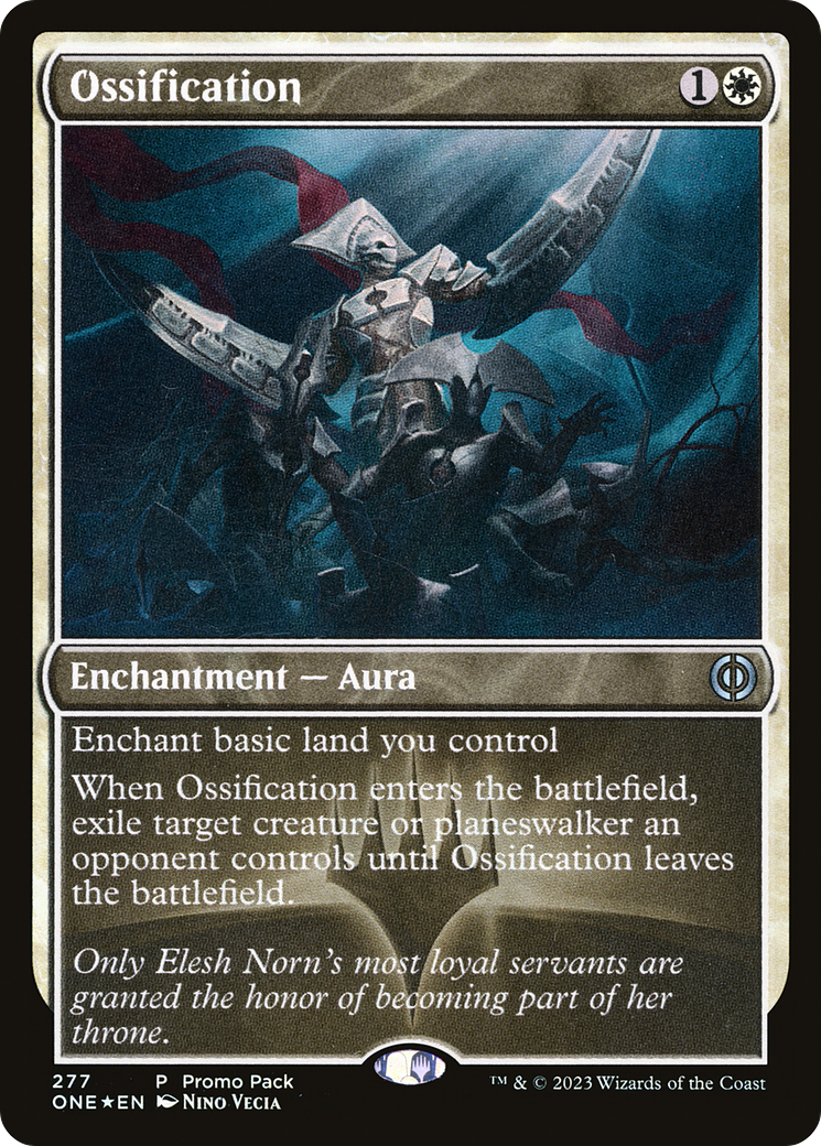 Ossification (Promo Pack) [Phyrexia: All Will Be One Promos] - Magic: The Gathering - Card Brawlers | Quebec | Canada |