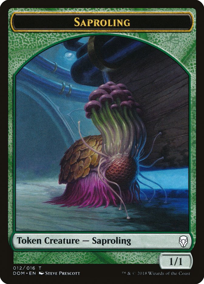 Saproling Token (012/016) [Dominaria Tokens] - Magic: The Gathering - Card Brawlers | Quebec | Canada |