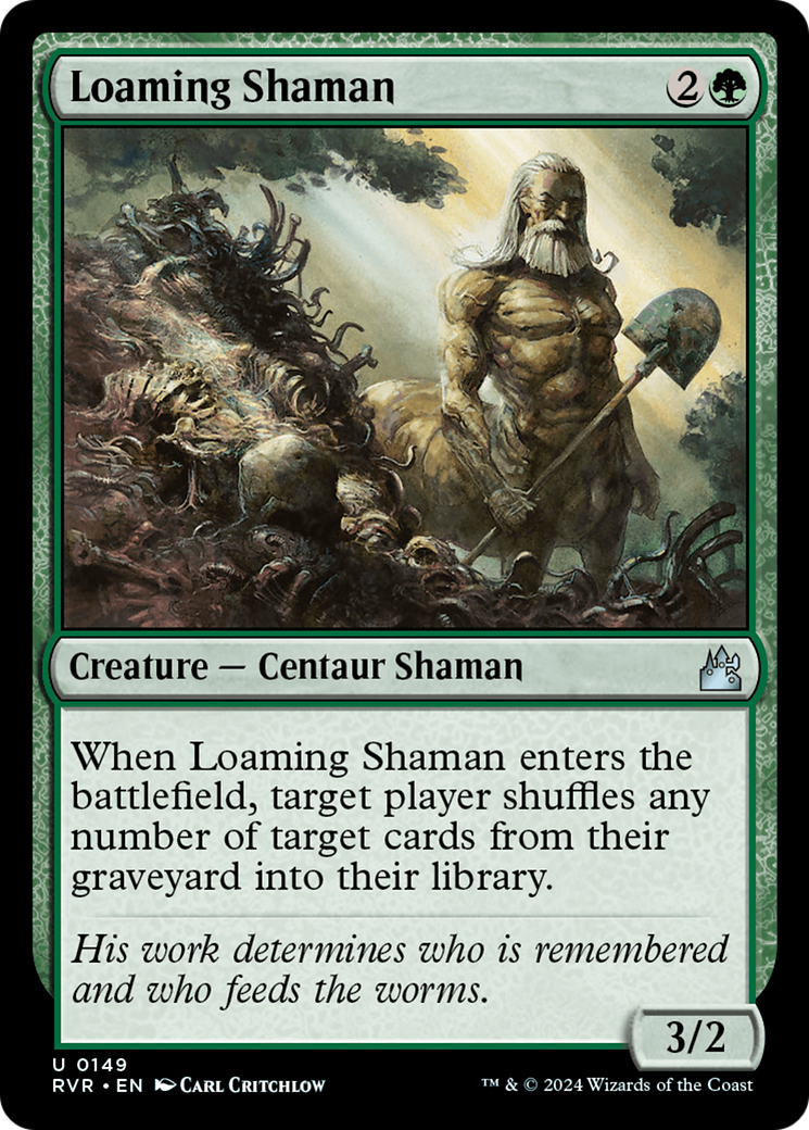 Loaming Shaman [Ravnica Remastered] - Magic: The Gathering - Card Brawlers | Quebec | Canada |