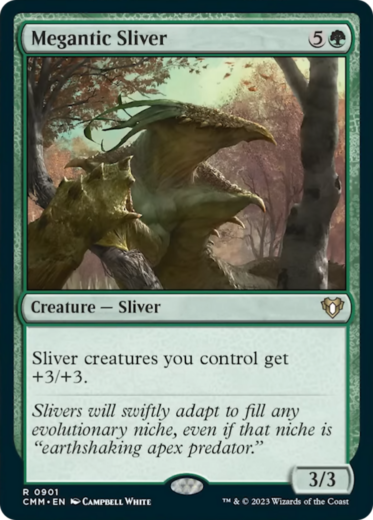 Megantic Sliver [Commander Masters] - Magic: The Gathering - Card Brawlers | Quebec | Canada |