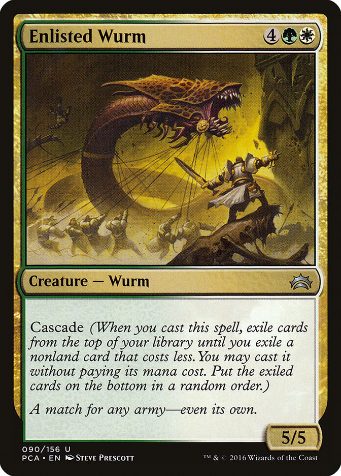 Enlisted Wurm [Planechase Anthology] - Magic: The Gathering - Card Brawlers | Quebec | Canada |