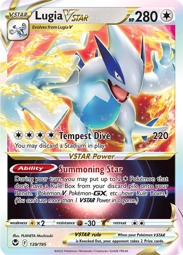 Lugia VSTAR (139/195) [Sword & Shield: Silver Tempest] - Pokémon - Card Brawlers | Quebec | Canada |