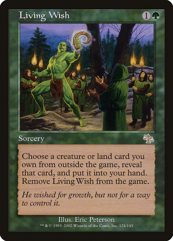 Living Wish [Judgment] - Magic: The Gathering - Card Brawlers | Quebec | Canada |
