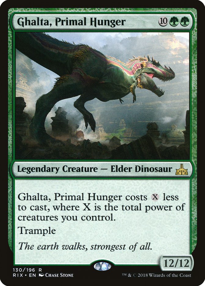 Ghalta, Primal Hunger [Rivals of Ixalan] - Magic: The Gathering - Card Brawlers | Quebec | Canada |