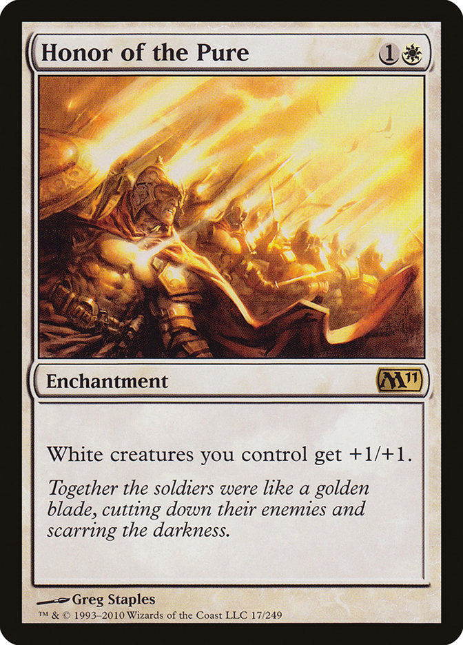 Honor of the Pure [Magic 2011] - Magic: The Gathering - Card Brawlers | Quebec | Canada |