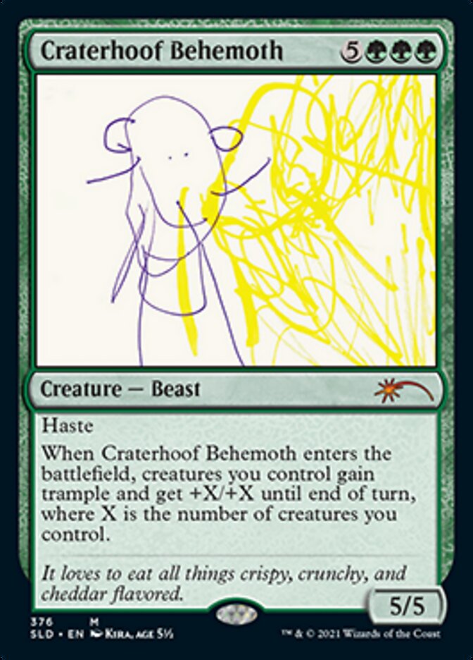 Craterhoof Behemoth (376) [Secret Lair Drop Series] - Magic: The Gathering - Card Brawlers | Quebec | Canada |