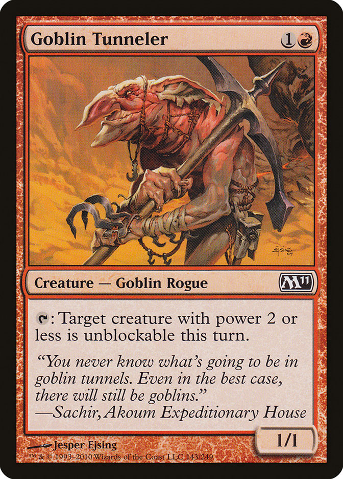 Goblin Tunneler [Magic 2011] - Magic: The Gathering - Card Brawlers | Quebec | Canada |