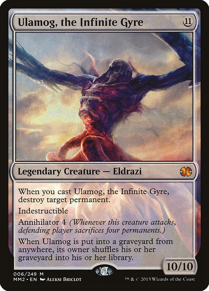 Ulamog, the Infinite Gyre [Modern Masters 2015] - Magic: The Gathering - Card Brawlers | Quebec | Canada |
