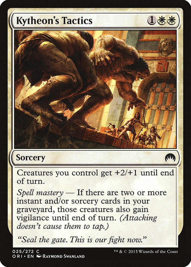 Kytheon's Tactics [Magic Origins] - Magic: The Gathering - Card Brawlers | Quebec | Canada |