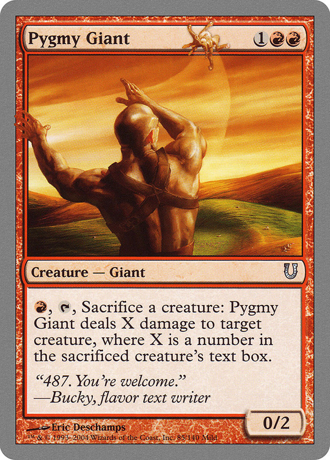 Pygmy Giant [Unhinged] - Magic: The Gathering - Card Brawlers | Quebec | Canada |
