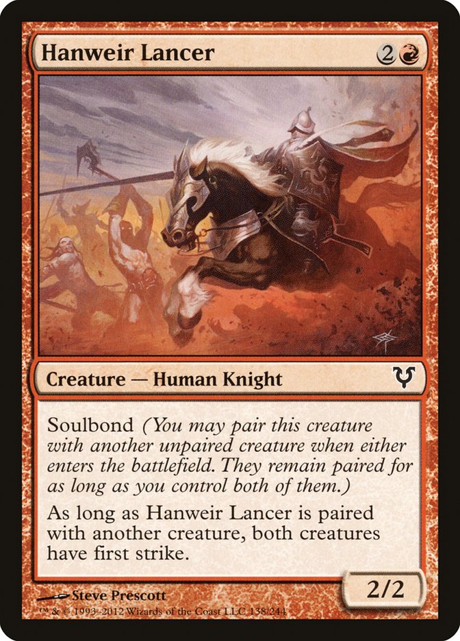 Hanweir Lancer [Avacyn Restored] - Magic: The Gathering - Card Brawlers | Quebec | Canada |
