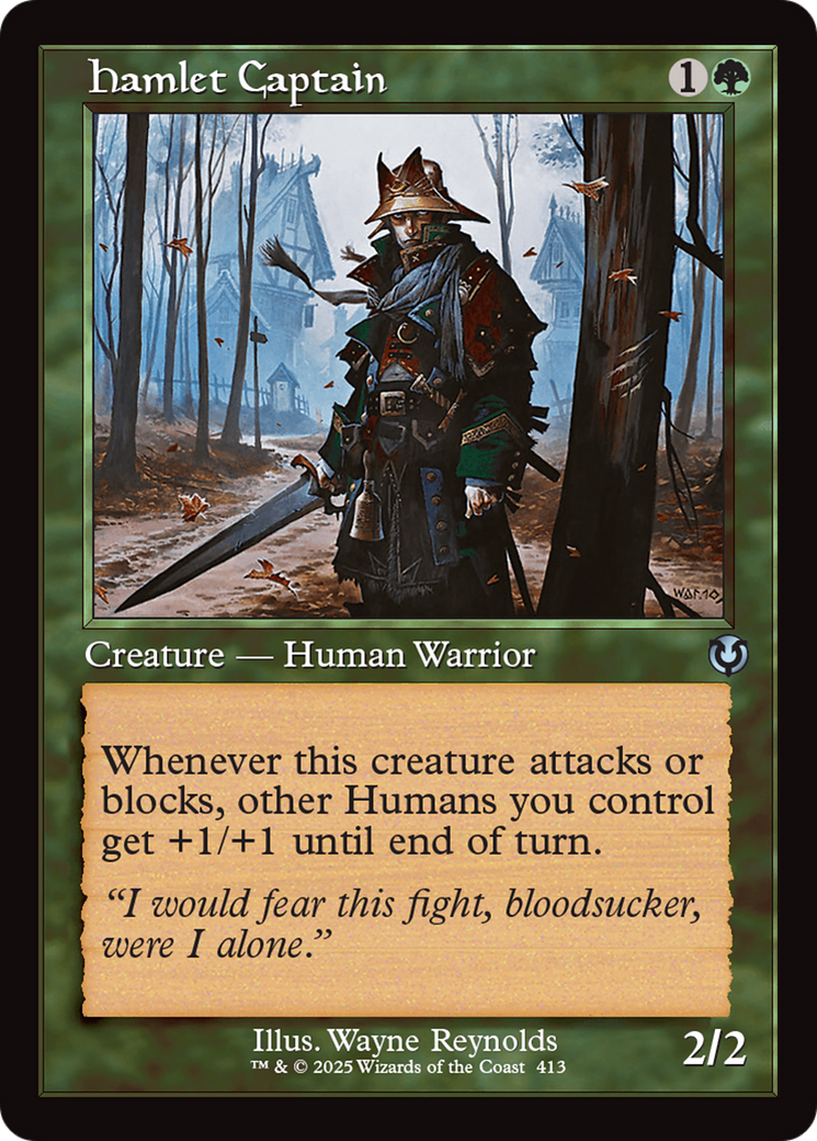 Hamlet Captain (Retro Frame) [Innistrad Remastered] - Magic: The Gathering - Card Brawlers | Quebec | Canada |
