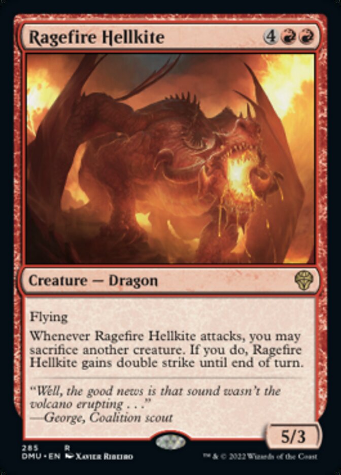 Ragefire Hellkite [Dominaria United] - Magic: The Gathering - Card Brawlers | Quebec | Canada |