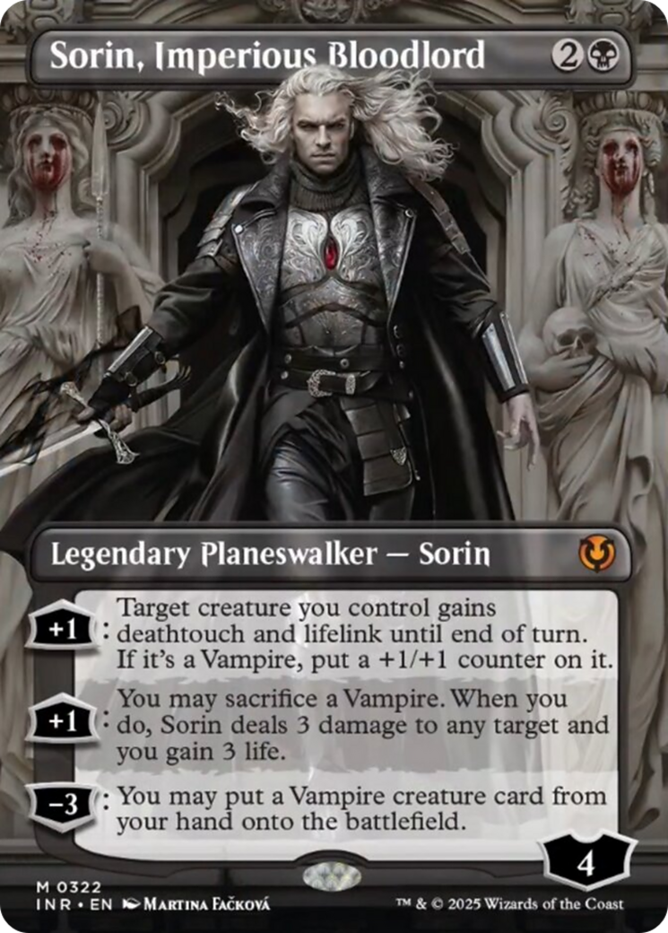 Sorin, Imperious Bloodlord (Borderless) [Innistrad Remastered] - Magic: The Gathering - Card Brawlers | Quebec | Canada |