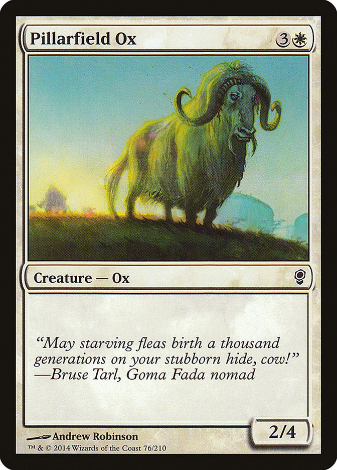 Pillarfield Ox [Conspiracy] - Magic: The Gathering - Card Brawlers | Quebec | Canada |