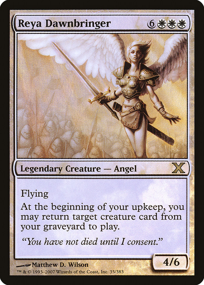 Reya Dawnbringer (Premium Foil) [Tenth Edition] - Magic: The Gathering - Card Brawlers | Quebec | Canada |